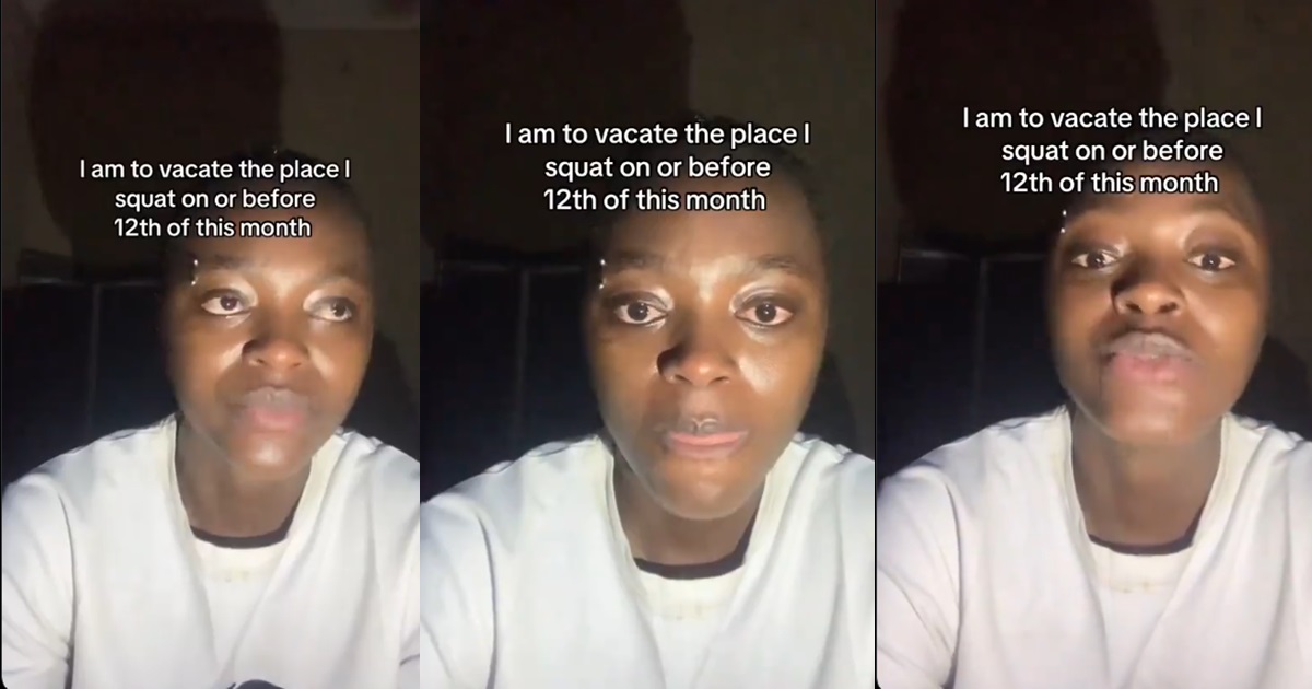 Nigerian lady te@rfully solicits for ticket fare t