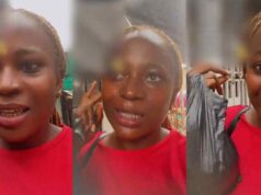 Lady ignores her ex-boyfriend’s mum at the market years after she allegedly rejected her over tribe (Watch)