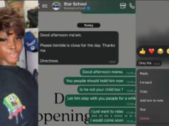 Nigerian mum shares hilarious reply to son’s school after they asked her to pick him up at closing time (Watch)