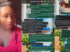 Lady marries another man, leaves ex-boyfriend stunned after sending him wedding photos (Watch)