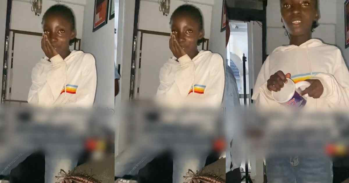 Teenager melts hearts after saving ₦2,500 to surprise her dad with a birthday gift (Watch)