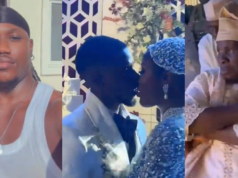Man shares his dad’s reaction to watching his sister kiss at her wedding ceremony (Watch)