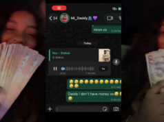 Man hails daughter after seeing her flaunt foreign currency in viral video (Watch)