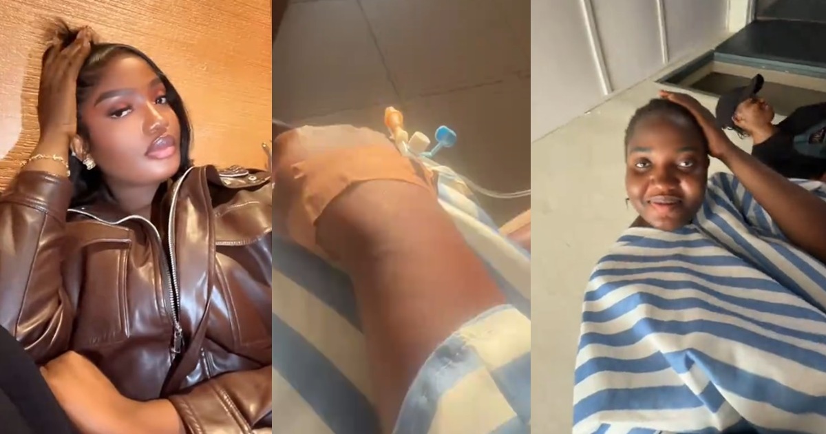 Lady lands in hospital after giving her ex a second chance (Watch)