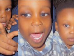 Little boy declares “ponmo” his favorite food, lists it as the best meal in English composition exam (Watch)
