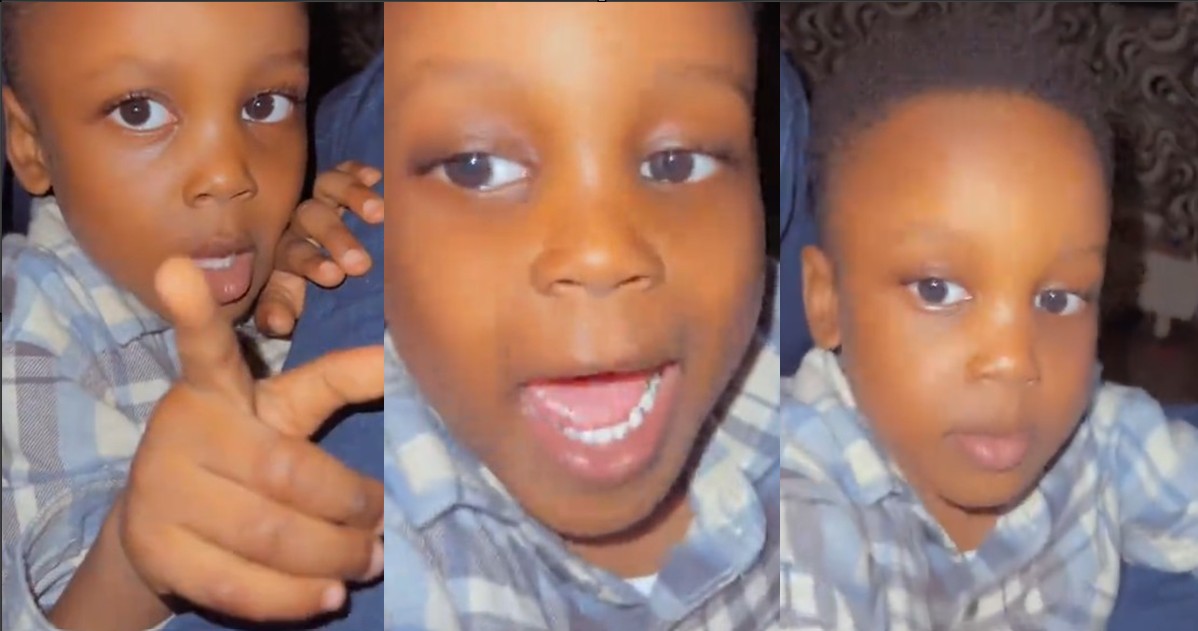 Little boy declares “ponmo” his favorite food, lists it as the best meal in English composition exam (Watch)