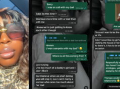 Lady ends a talking stage after man became jealous of her relationship with her dad (Watch)