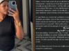 Lady shares heartfelt message from her man as she moves into her own house after cohabiting for a long time (PHOTOS)