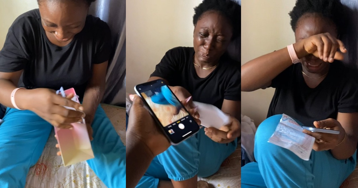 Lady surprises her bestie with her first iPhone for always being supportive (Watch)