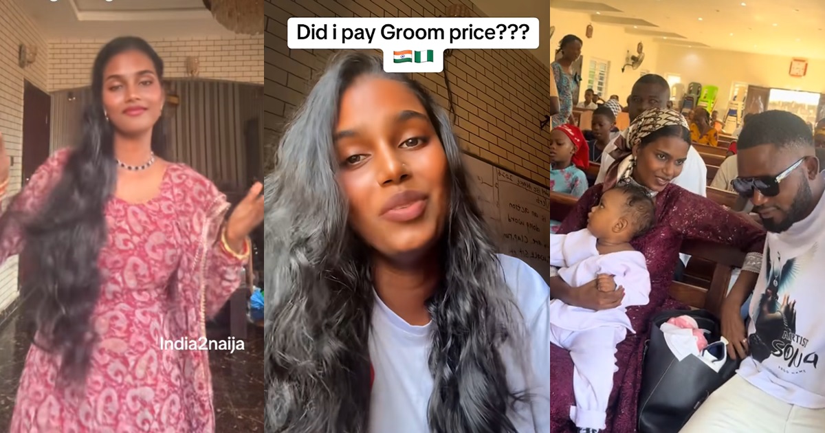 Indian lady living in Nigeria shares how she paid her Igbo husband’s dowry