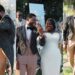 Nollywood couple, Stanze Nze and Blessing Obasi renew their vows on their 5th wedding anniversary (Watch)