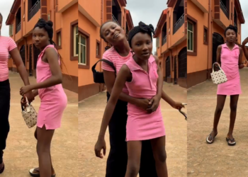 “So thankful I never listened to my mum or anyone to get an ab0rtion” – Lady shows off her 11-year-old daughter (Video)