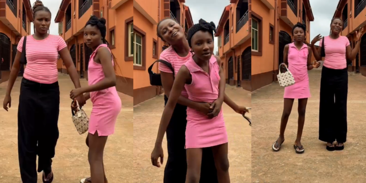 “So thankful I never listened to my mum or anyone to get an ab0rtion” – Lady shows off her 11-year-old daughter (Video)