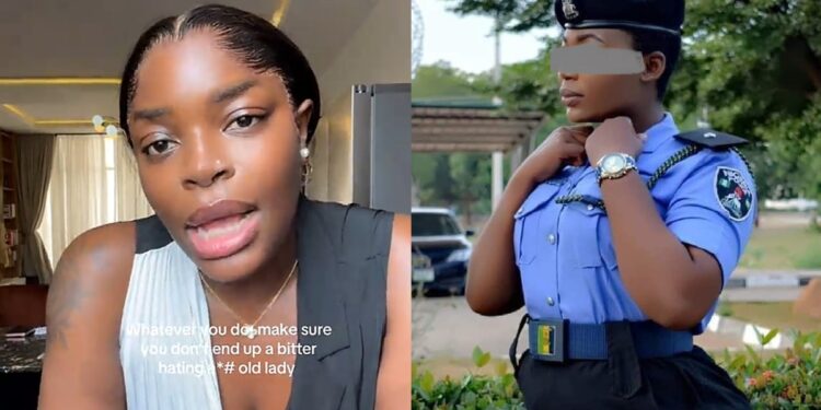 “You will think the female police would be the one to come to my rescue” – Lady critiques woman over driver’s license