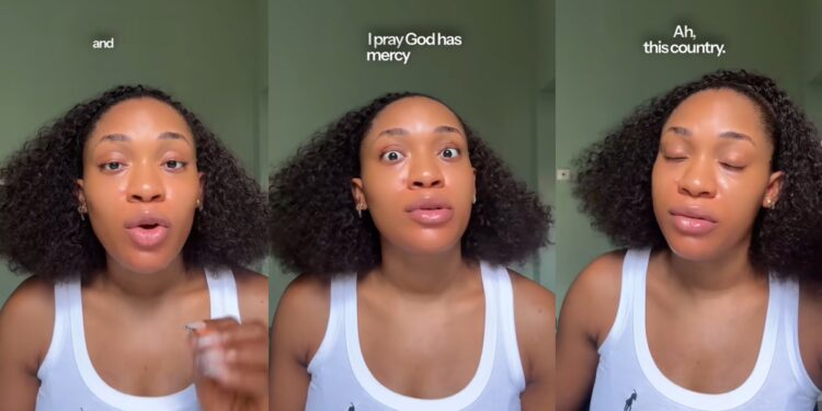 Lady critics the things Nigerians have normalized that is actually “cr@zy” (VIDEO)