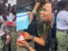 Drama erupts as female corps member rejects boyfriend’s marriage proposal at her Passing-Out Parade (Watch)
