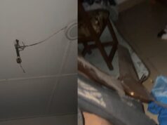 Woman shares the sc@ry moment a ceiling fan fell on her son, who came to sleep in her room (IMAGES)